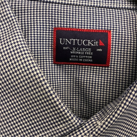 UNTUCKit Shirts Mens Untuckit Button Down Long Sleeve Shirt Sz Xl